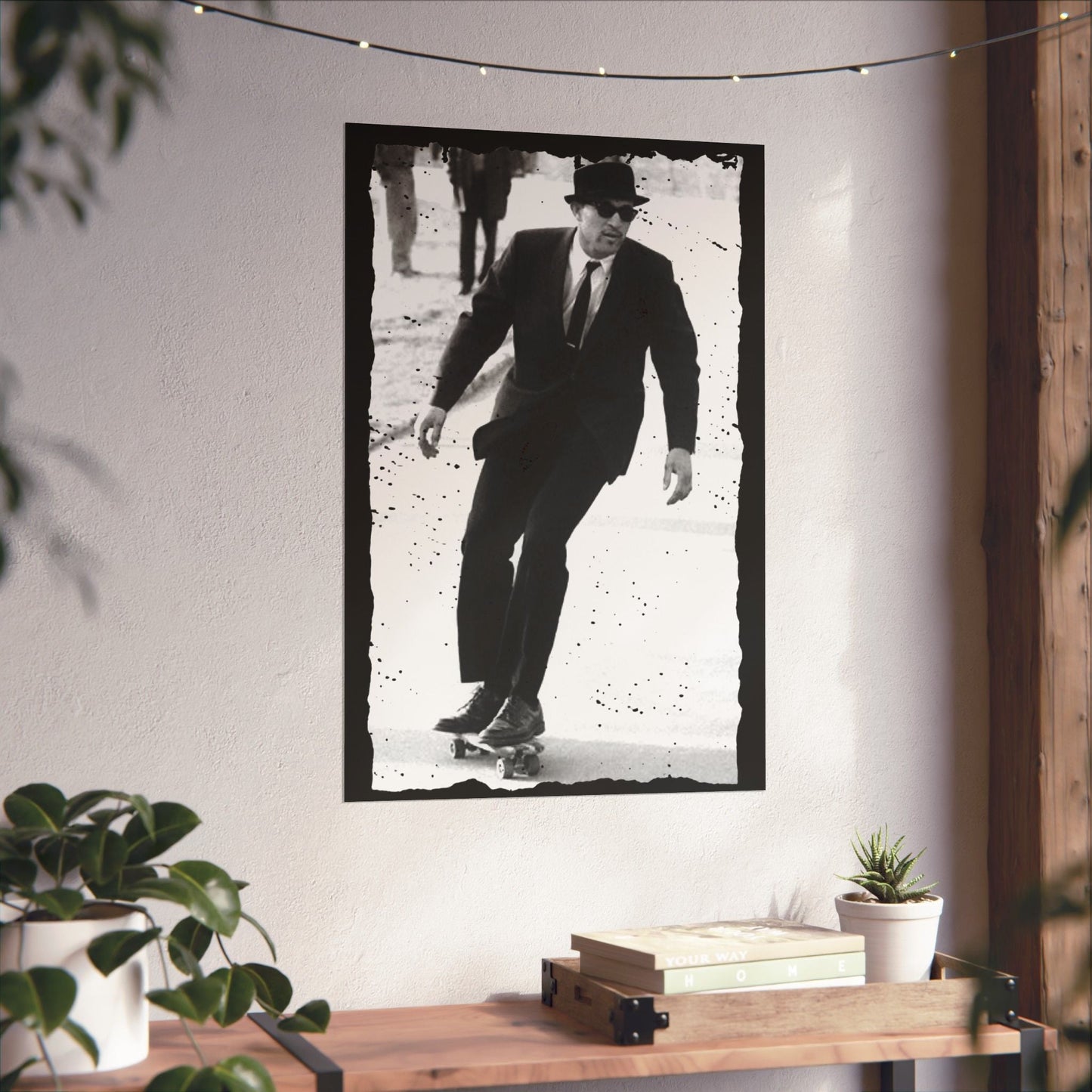 Poster - Skater Suit Poster | Wall Art | Skateboard, Funny, Retro & Vintage from Crypto Zoo Tees