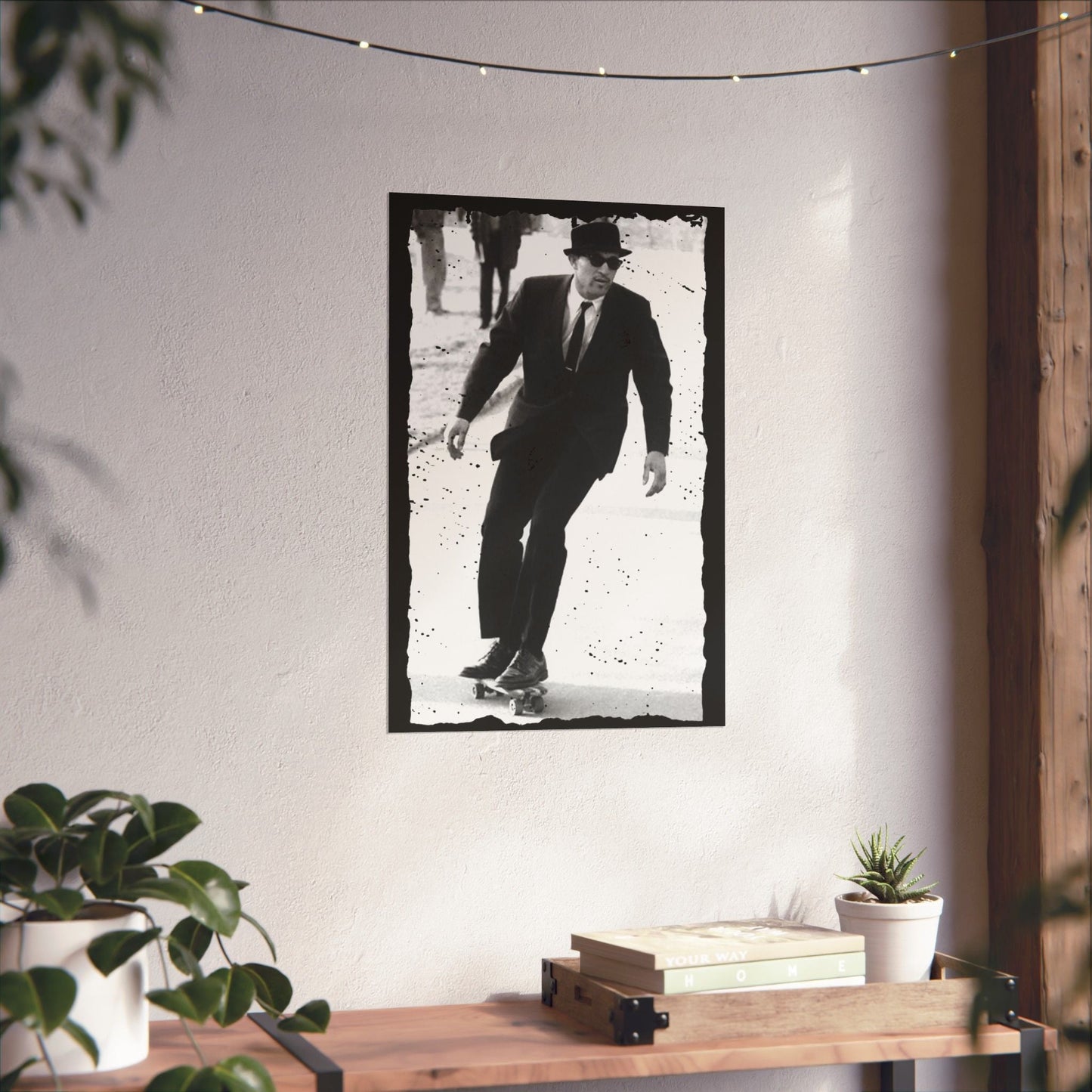 Poster - Skater Suit Poster | Wall Art | Skateboard, Funny, Retro & Vintage from Crypto Zoo Tees