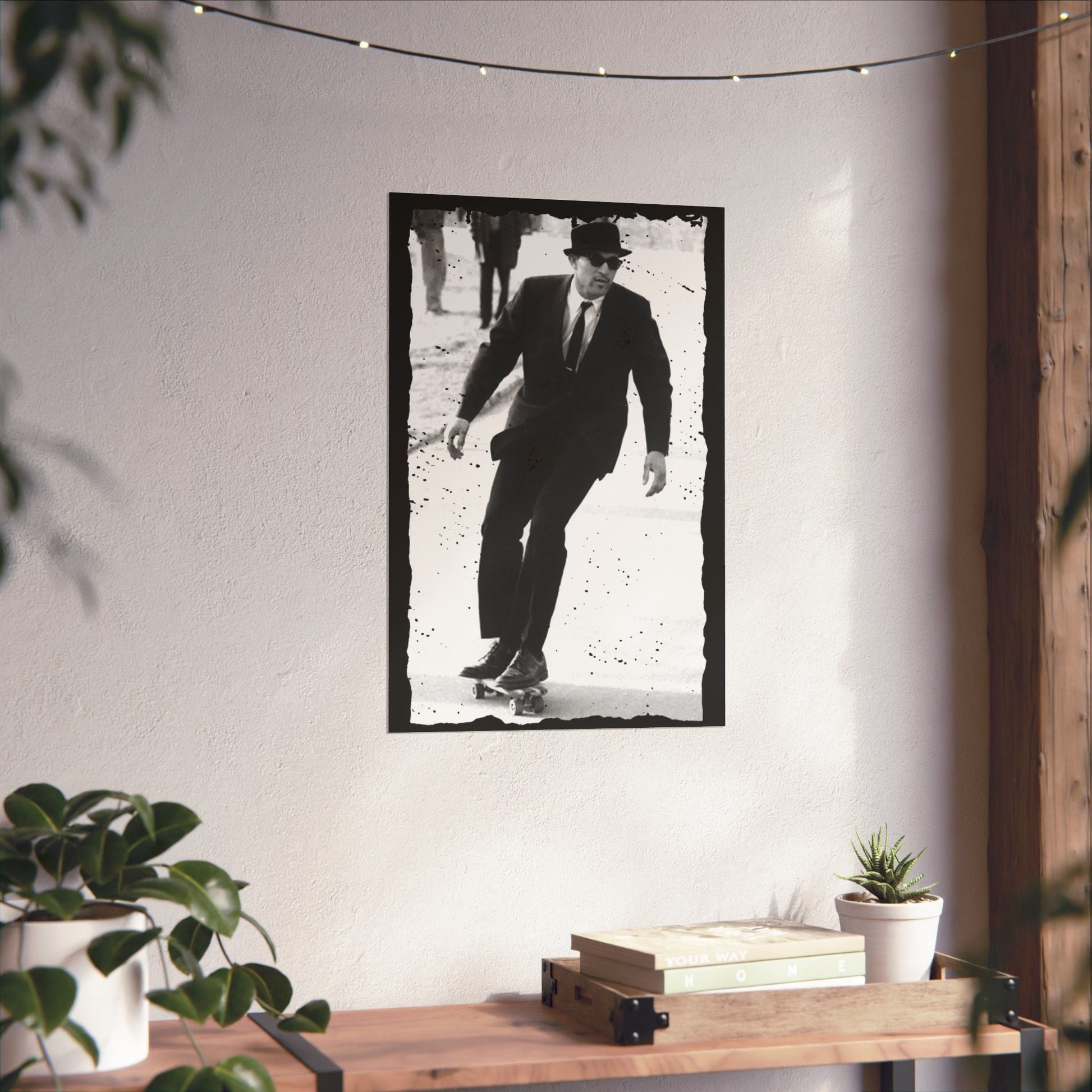 Poster - Skater Suit Poster | Wall Art | Skateboard, Funny, Retro & Vintage from Crypto Zoo Tees