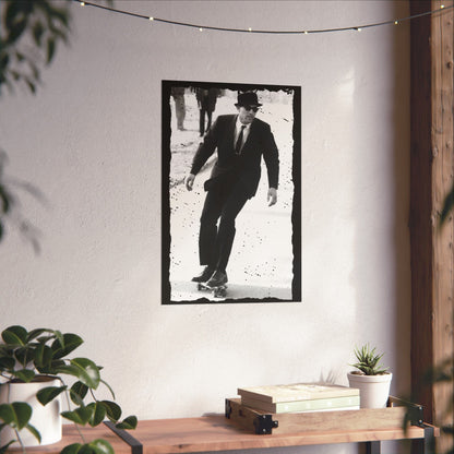 Poster - Skater Suit Poster | Wall Art | Skateboard, Funny, Retro & Vintage from Crypto Zoo Tees