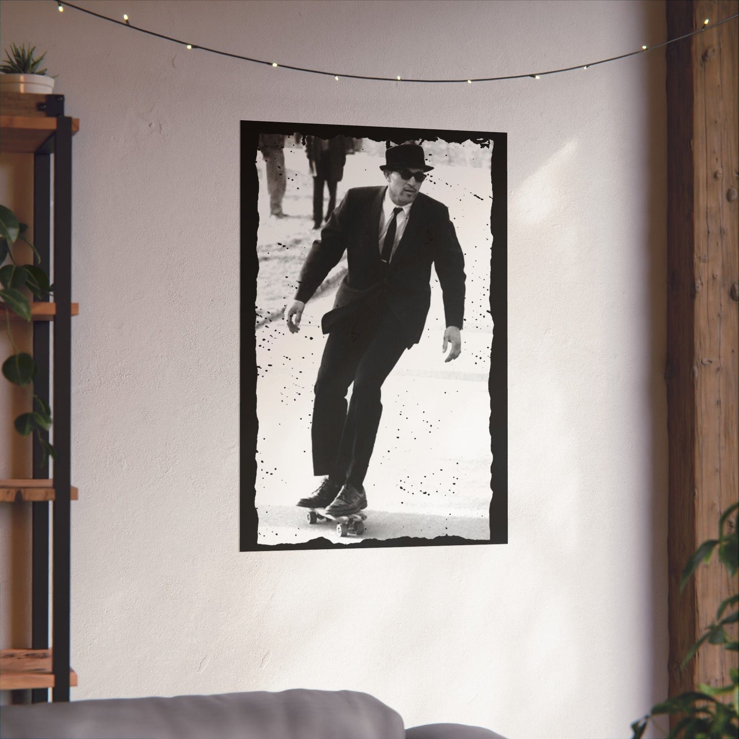 Poster - Skater Suit Poster | Wall Art | Skateboard, Funny, Retro & Vintage from Crypto Zoo Tees