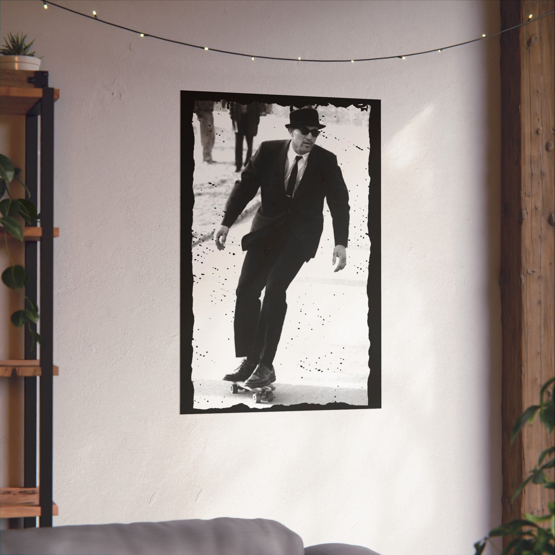 Poster - Skater Suit Poster | Wall Art | Skateboard, Funny, Retro & Vintage from Crypto Zoo Tees
