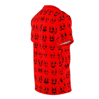 All Over Prints - Smiley Faces AOP Shirt | All Over Print | Retro & Vintage from SHIRT MONSTERS (Formally Crypto Zoo Tees)