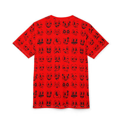 All Over Prints - Smiley Faces AOP Shirt | All Over Print | Retro & Vintage from SHIRT MONSTERS (Formally Crypto Zoo Tees)