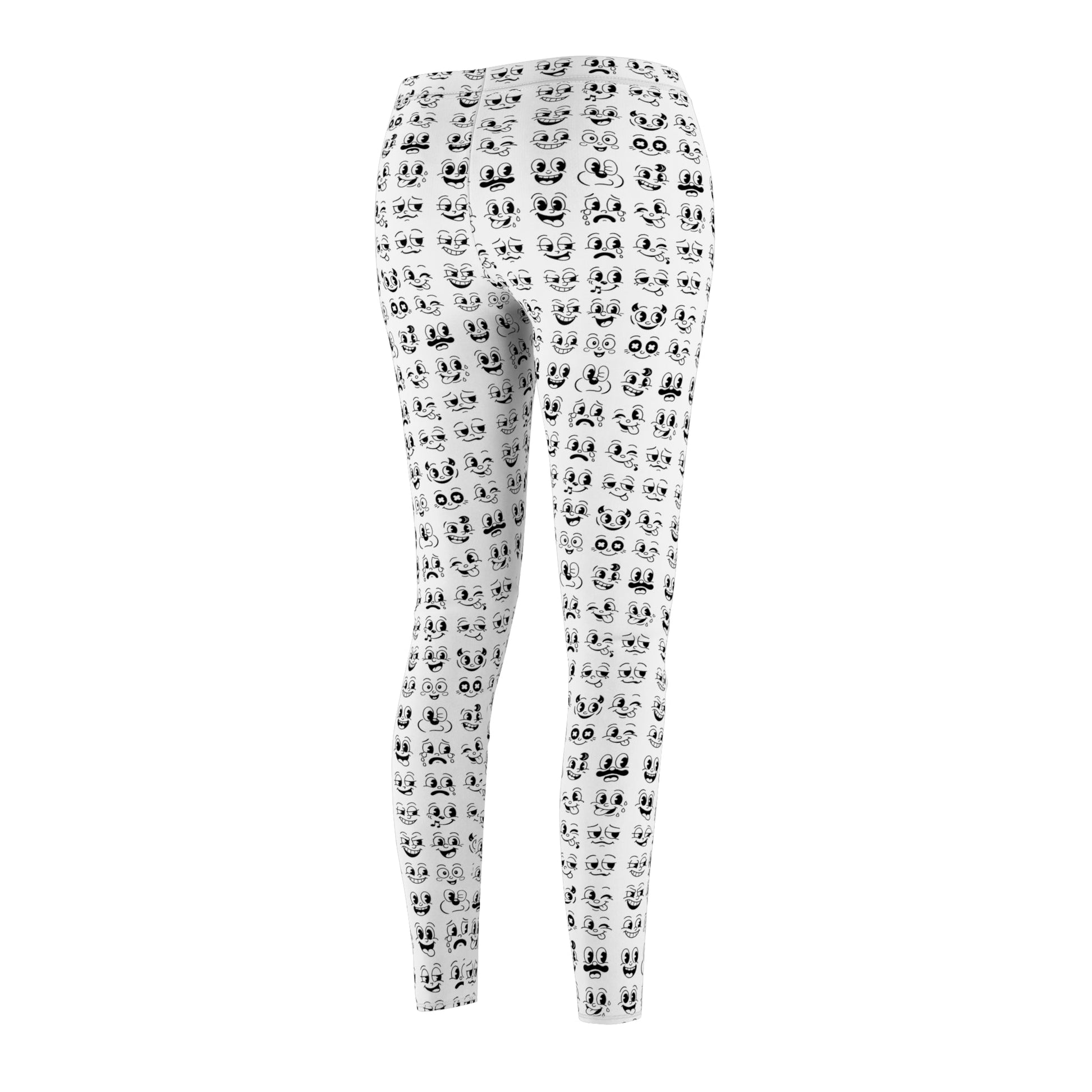 All Over Prints - Smiley Faces Leggings | Retro & Vintage | AOP Tights from SHIRT MONSTERS (Formally Crypto Zoo Tees)