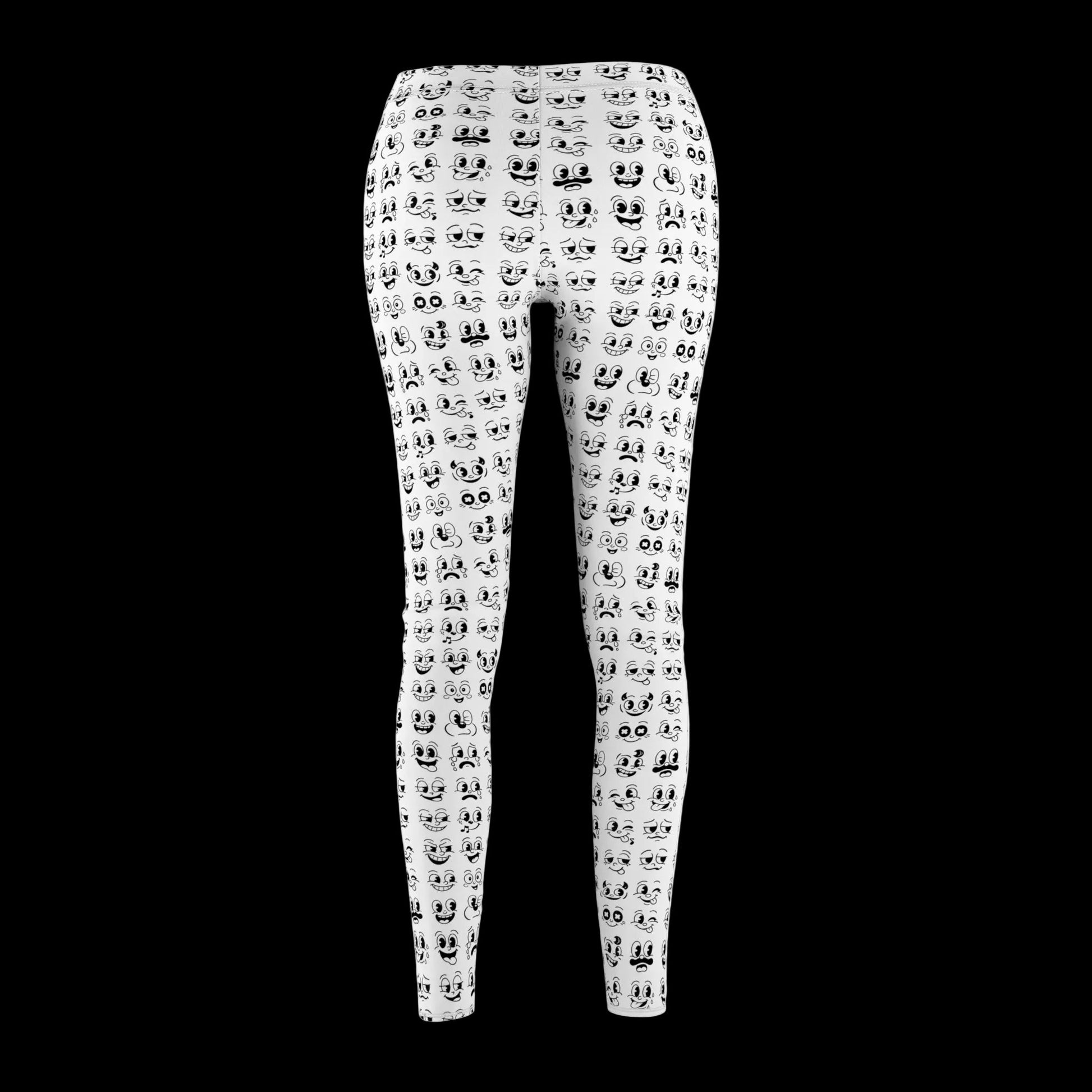 All Over Prints - Smiley Faces Leggings | Retro & Vintage | AOP Tights from SHIRT MONSTERS (Formally Crypto Zoo Tees)