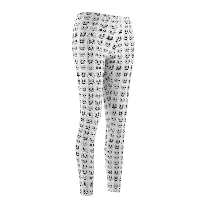 All Over Prints - Smiley Faces Leggings | Retro & Vintage | AOP Tights from SHIRT MONSTERS (Formally Crypto Zoo Tees)