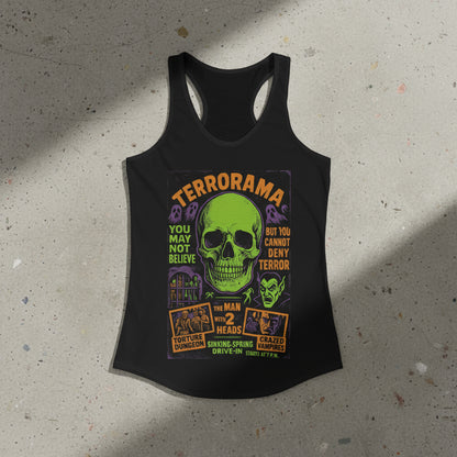 T-Shirt - Spookshow Terrorama Apparel | T-shirt, Sweatshirt, Hoodie, Tank | Halloween, Ghosts & Paranormal | Retro & Vintage from Crypto Zoo Tees