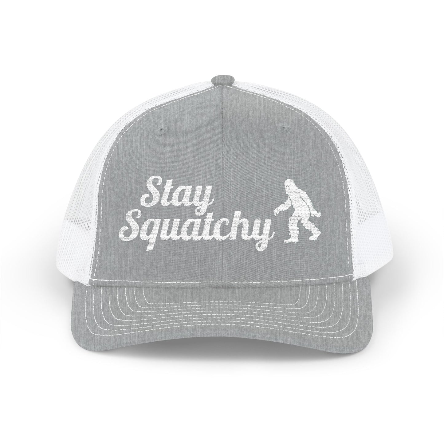 Hats - Stay Squatchy Hat | Trucker Cap | Bigfoot, Funny from Crypto Zoo Tees