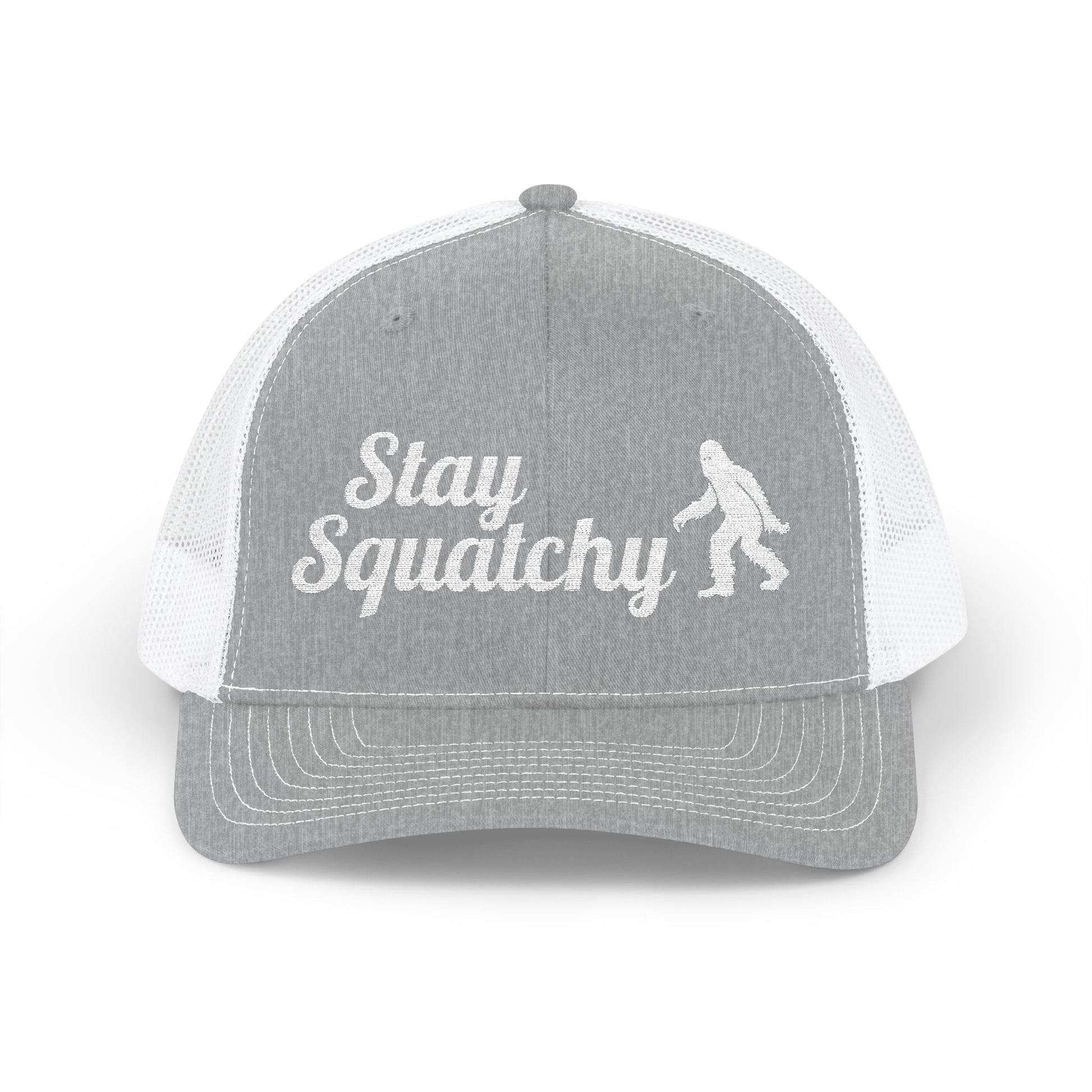 Hats - Stay Squatchy Hat | Trucker Cap | Bigfoot, Funny from Crypto Zoo Tees
