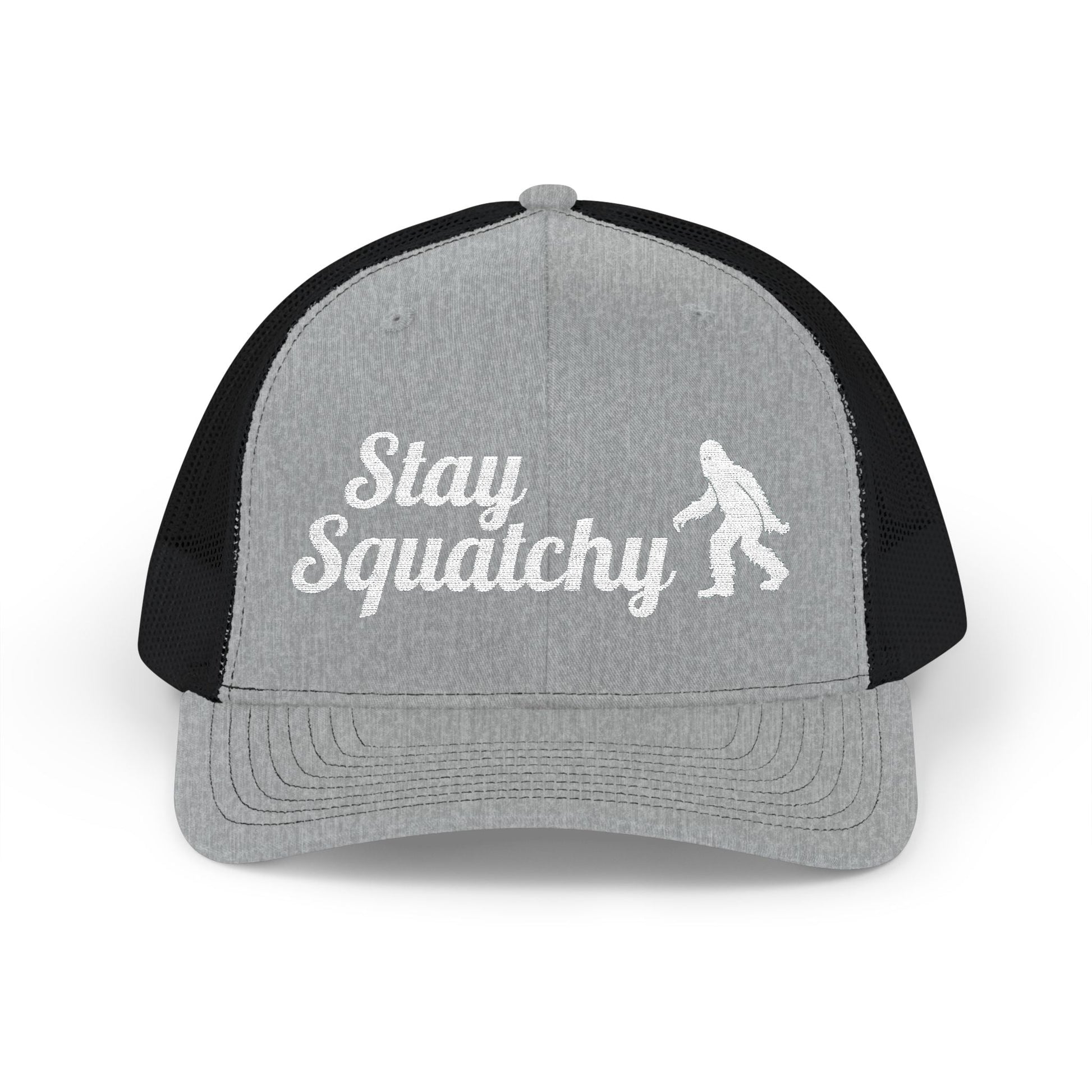 Hats - Stay Squatchy Hat | Trucker Cap | Bigfoot, Funny from Crypto Zoo Tees