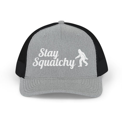 Hats - Stay Squatchy Hat | Trucker Cap | Bigfoot, Funny from Crypto Zoo Tees