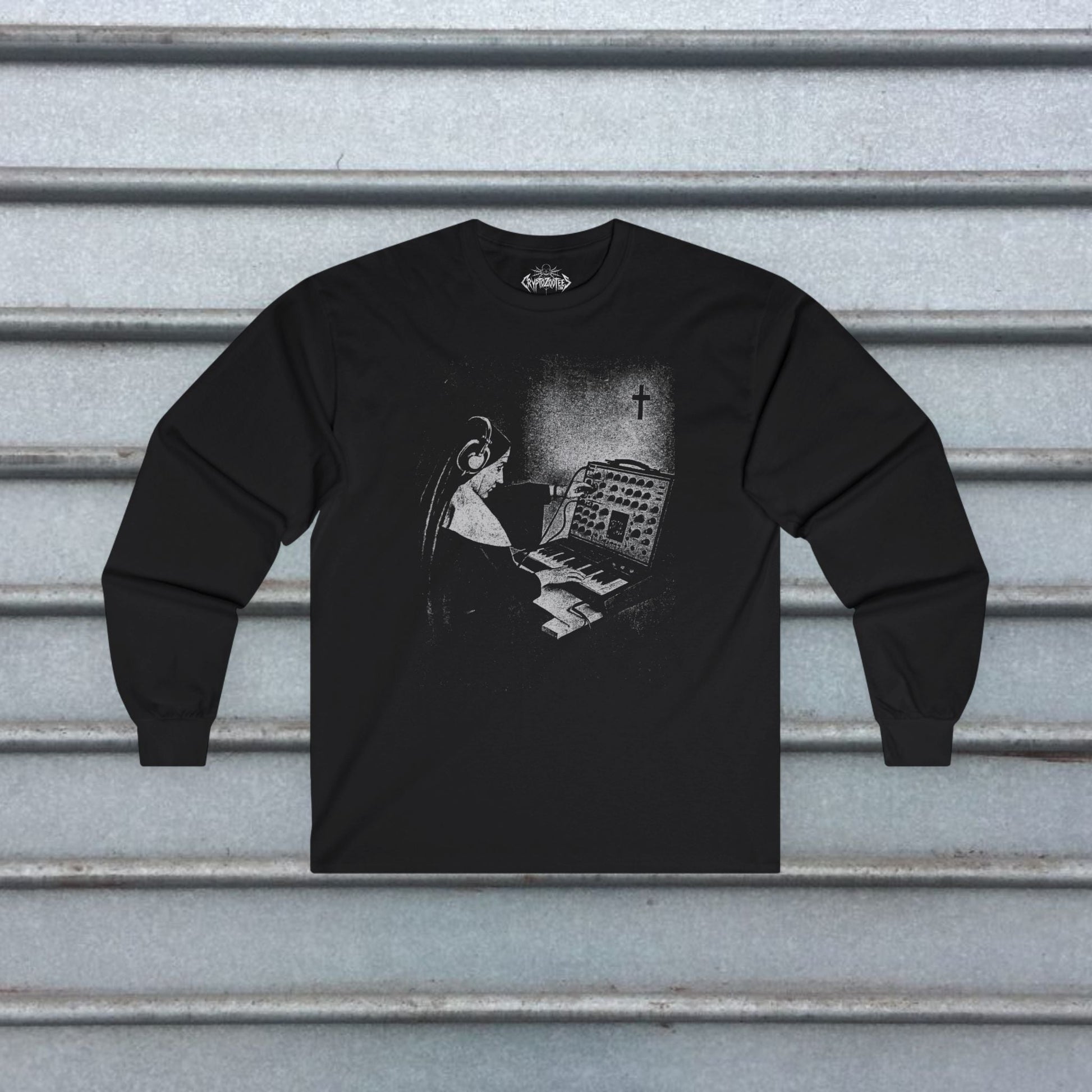 T-Shirt - Synth Nun Apparel | T-shirt, Sweatshirt, Hoodie, Tank | Music | Retro & Vintage from Crypto Zoo Tees