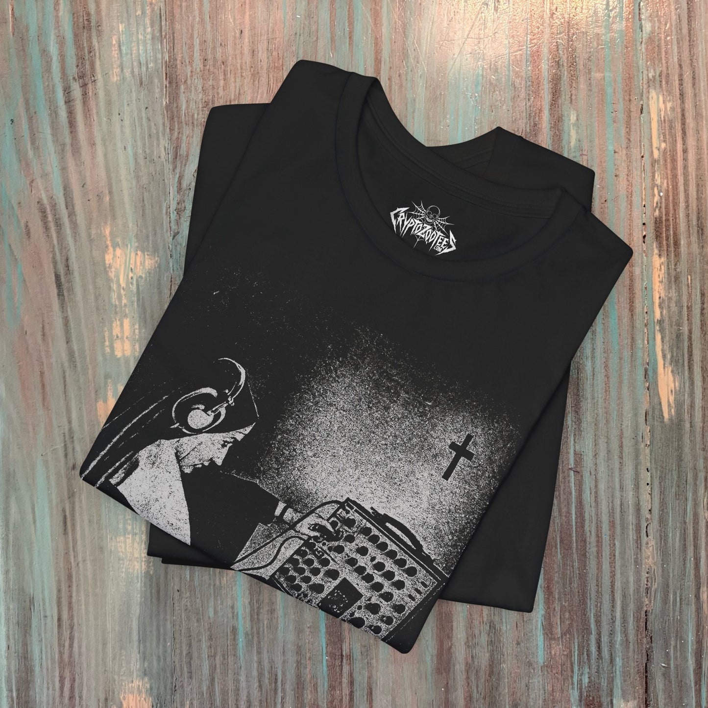 T-Shirt - Synth Nun Apparel | T-shirt, Sweatshirt, Hoodie, Tank | Music | Retro & Vintage from Crypto Zoo Tees
