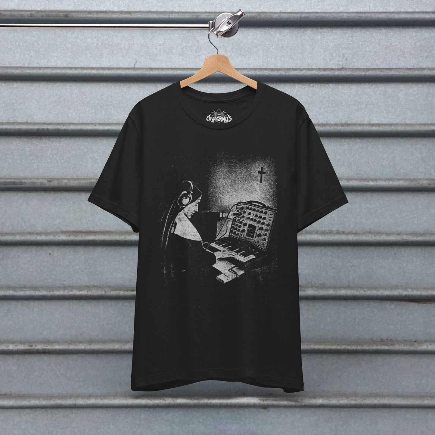 T-Shirt - Synth Nun Apparel | T-shirt, Sweatshirt, Hoodie, Tank | Music | Retro & Vintage from Crypto Zoo Tees