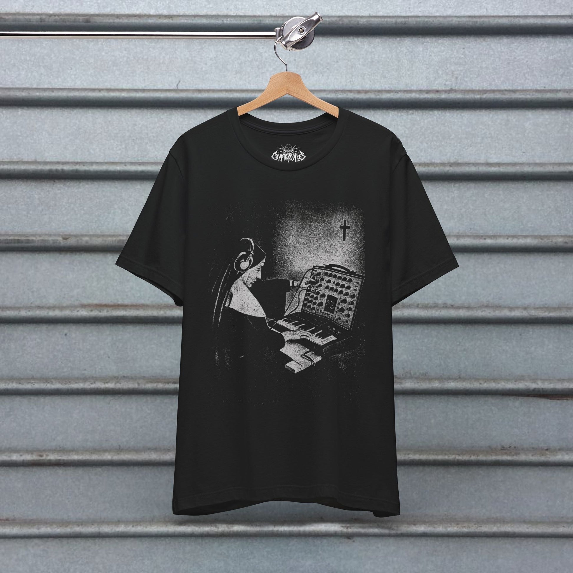 T-Shirt - Synth Nun Apparel | T-shirt, Sweatshirt, Hoodie, Tank | Music | Retro & Vintage from Crypto Zoo Tees
