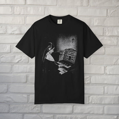 T-Shirt - Synth Nun Apparel | T-shirt, Sweatshirt, Hoodie, Tank | Music | Retro & Vintage from Crypto Zoo Tees