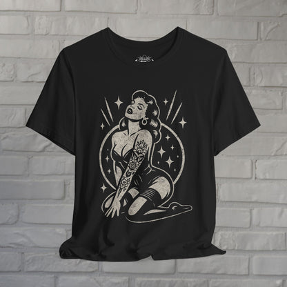 T-Shirt - Tattooed Pinup Apparel | Racerback Tank, Sweatshirt, Hoodie, Tee | Tattoo, Retro & Vintage | Rockabilly from Crypto Zoo Tees