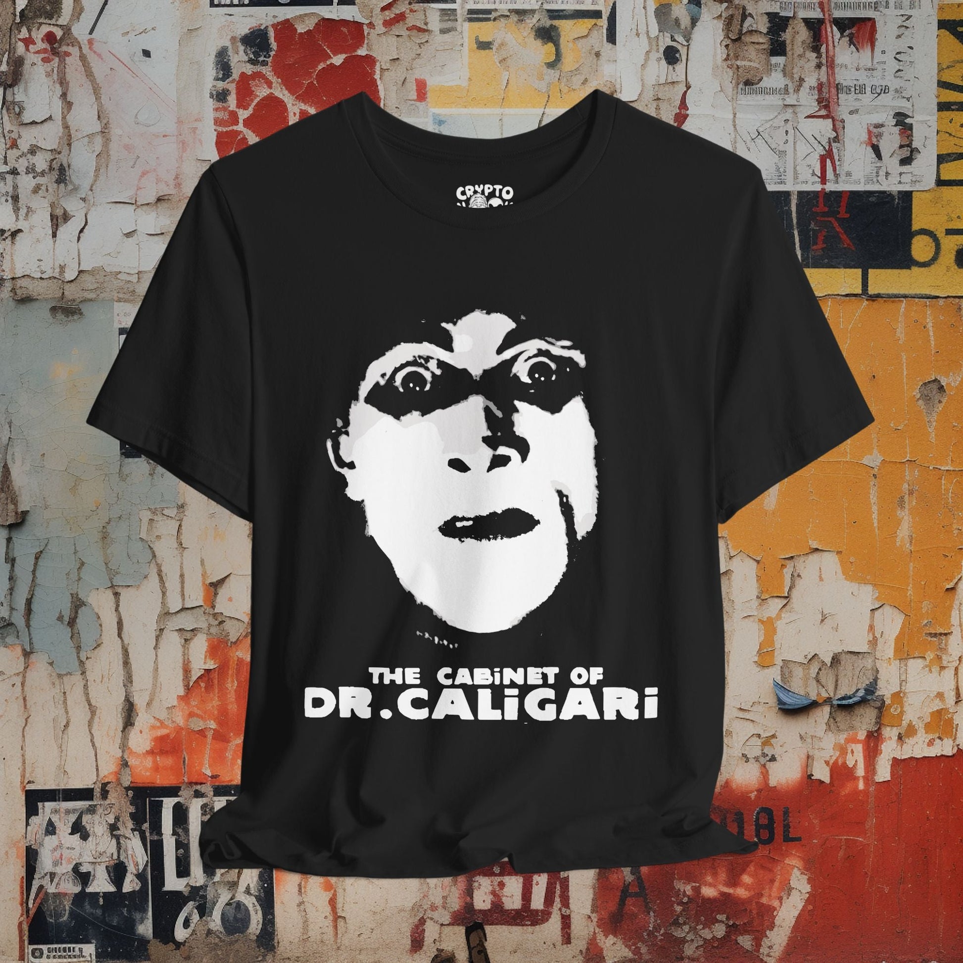 T-Shirt - The Cabinet of Dr. Caligari Tee | Unisex T-shirt | Horror, Gothic | Retro, Vintage from Crypto Zoo Tees