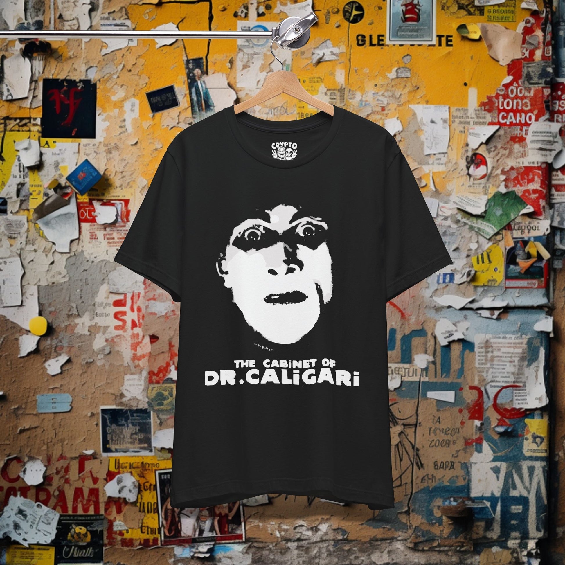 T-Shirt - The Cabinet of Dr. Caligari Tee | Unisex T-shirt | Horror, Gothic | Retro, Vintage from Crypto Zoo Tees