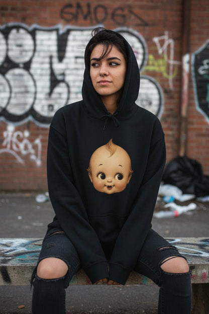 Hoodie - Vampire Kewpie Doll Shirt | Horror | Goth/Gothic | Pullover Hoodie from SHIRT MONSTERS