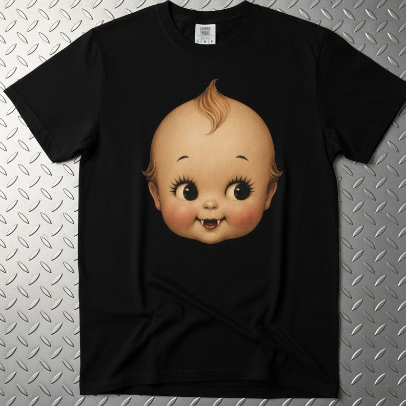 Hoodie - Vampire Kewpie Doll Shirt | Horror | Goth/Gothic | Pullover Hoodie from SHIRT MONSTERS