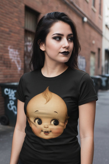 Hoodie - Vampire Kewpie Doll Shirt | Horror | Goth/Gothic | Pullover Hoodie from SHIRT MONSTERS