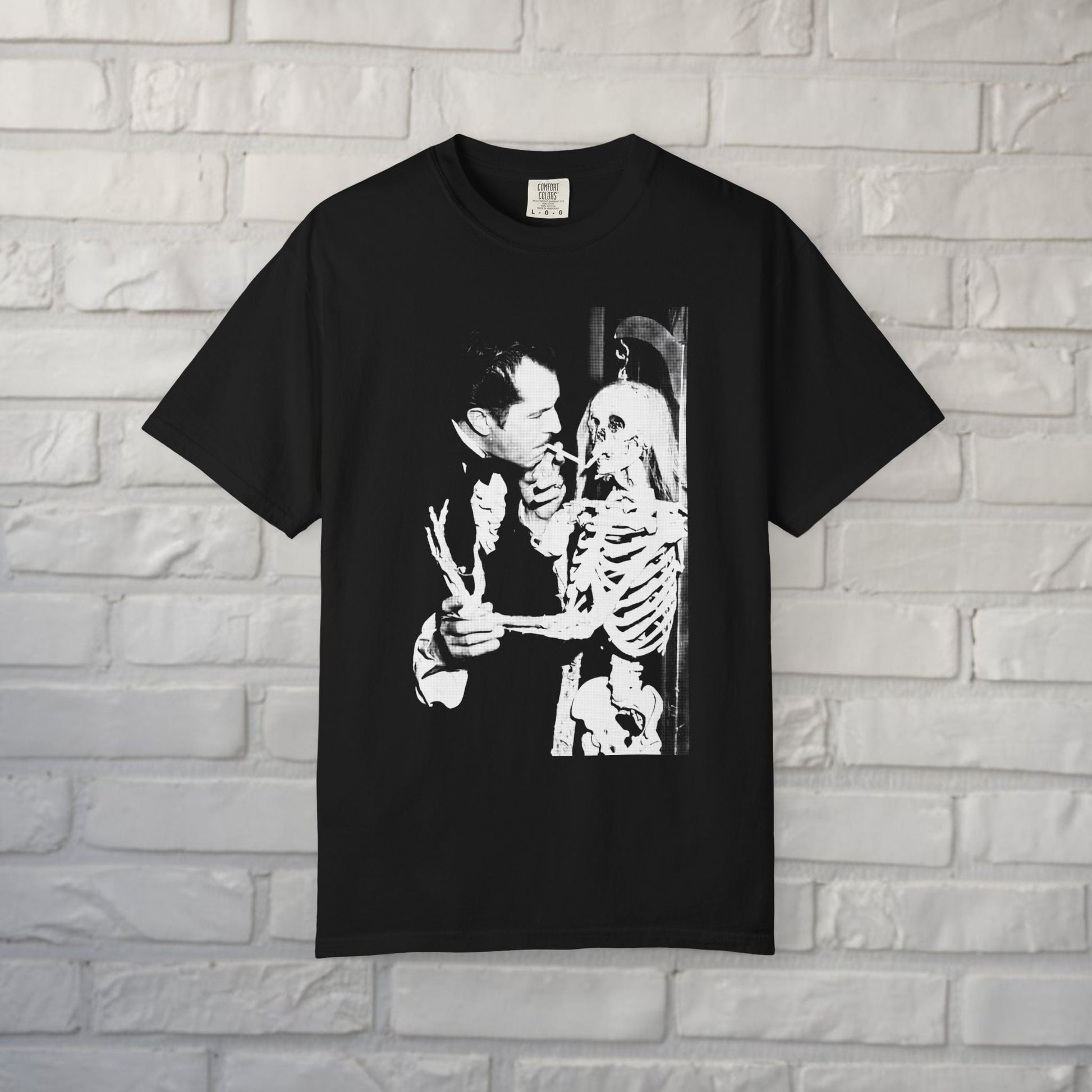 Hoodie - Vincent Price Skeleton | Classic Horror Goth | Zipper Hoodie from SHIRT MONSTERS