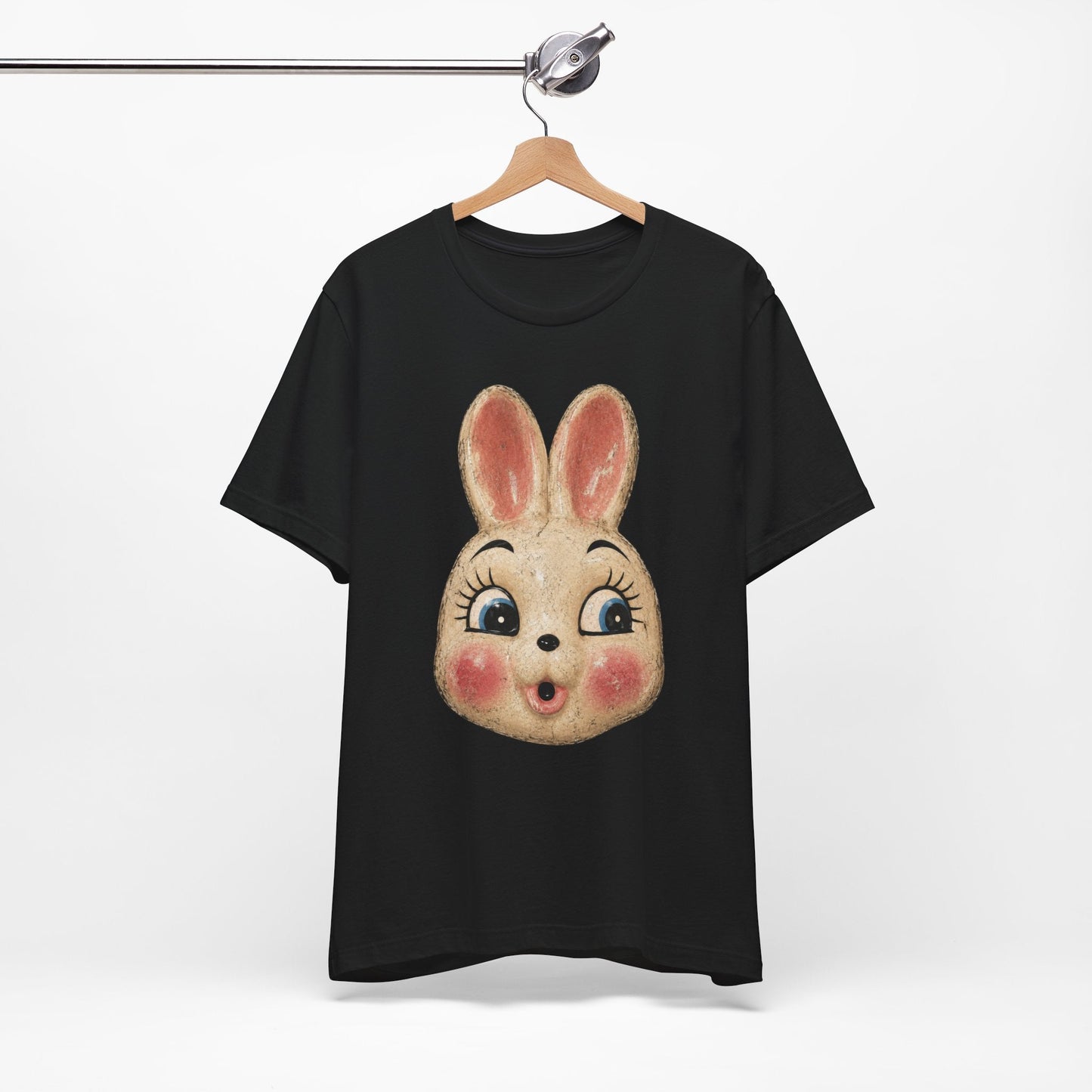 T-Shirt - Vintage Bunny Mask Shirt | Halloween | Goth/Gothic | Pullover Hoodie from SHIRT MONSTERS