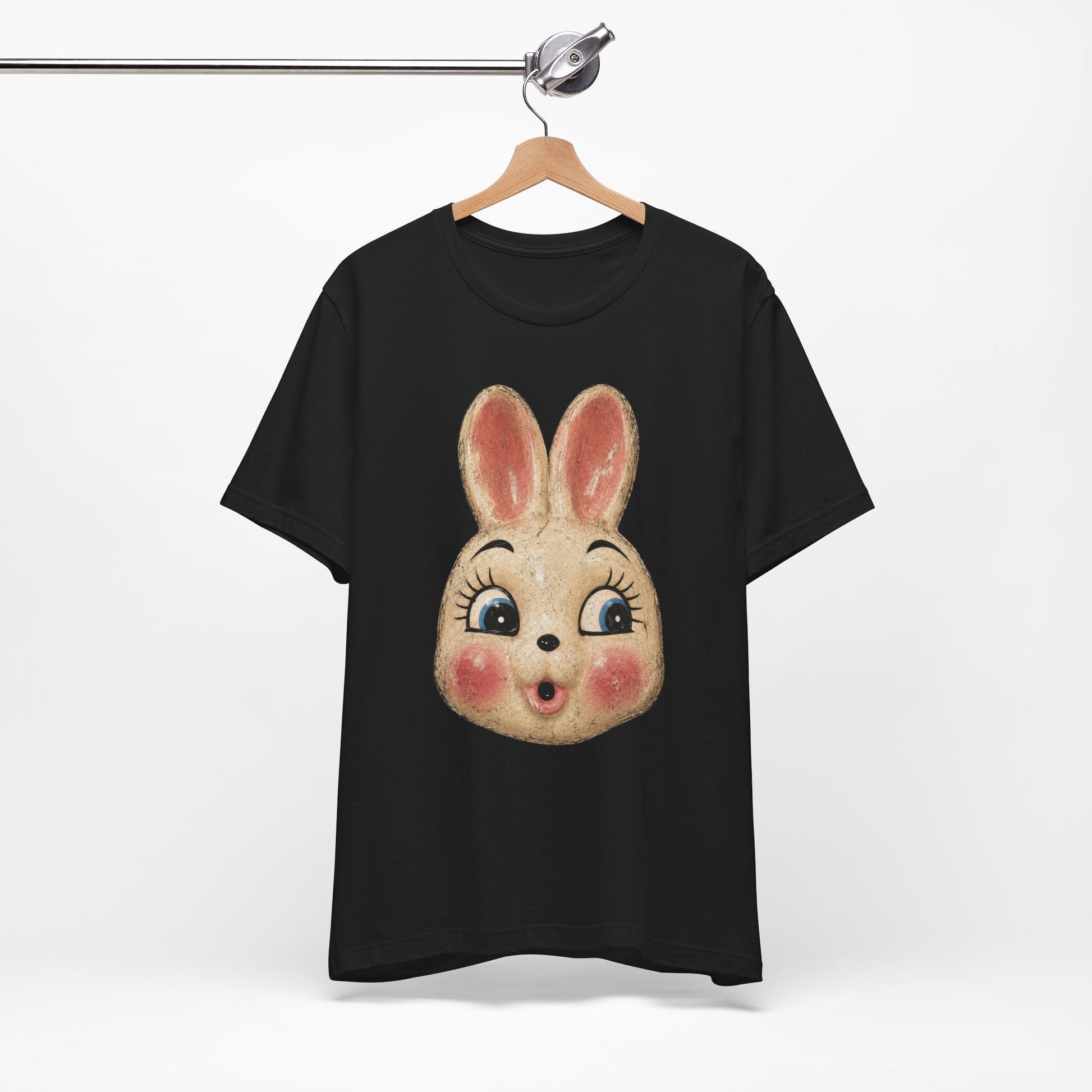 T-Shirt - Vintage Bunny Mask Shirt | Halloween | Goth/Gothic | Pullover Hoodie from SHIRT MONSTERS