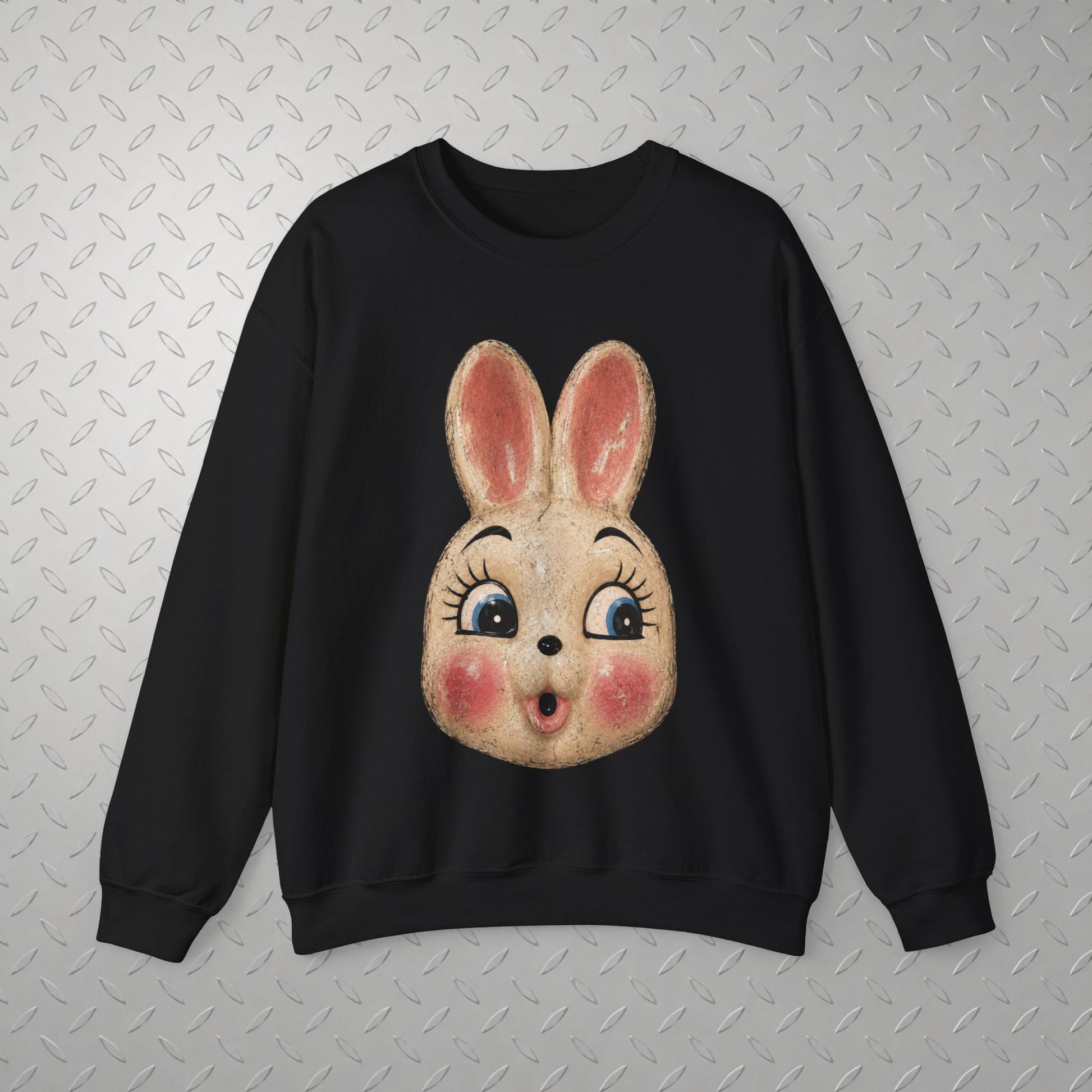 T-Shirt - Vintage Bunny Mask Shirt | Halloween | Goth/Gothic | Pullover Hoodie from SHIRT MONSTERS