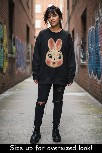 T-Shirt - Vintage Bunny Mask Shirt | Halloween | Goth/Gothic | Pullover Hoodie from SHIRT MONSTERS