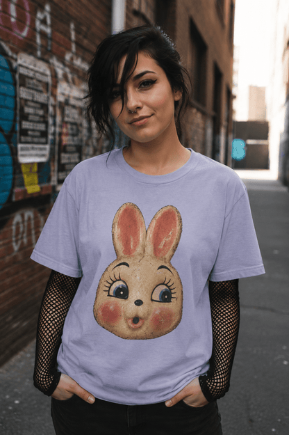 T-Shirt - Vintage Bunny Mask Shirt | Halloween | Goth/Gothic | Pullover Hoodie from SHIRT MONSTERS