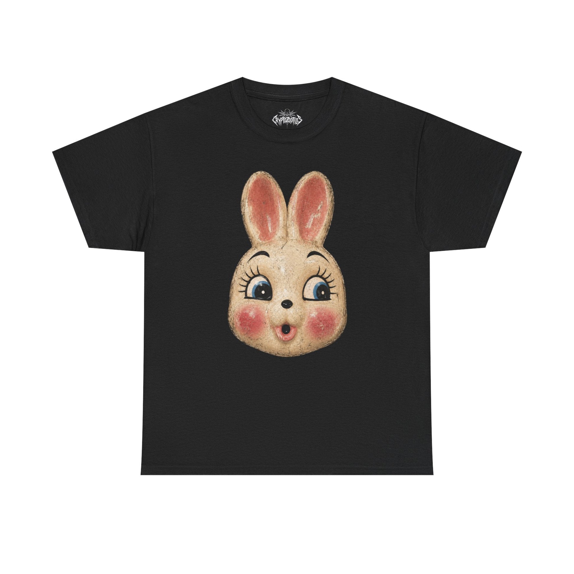 T-Shirt - Vintage Bunny Mask Shirt | Halloween | Goth/Gothic | Pullover Hoodie from SHIRT MONSTERS