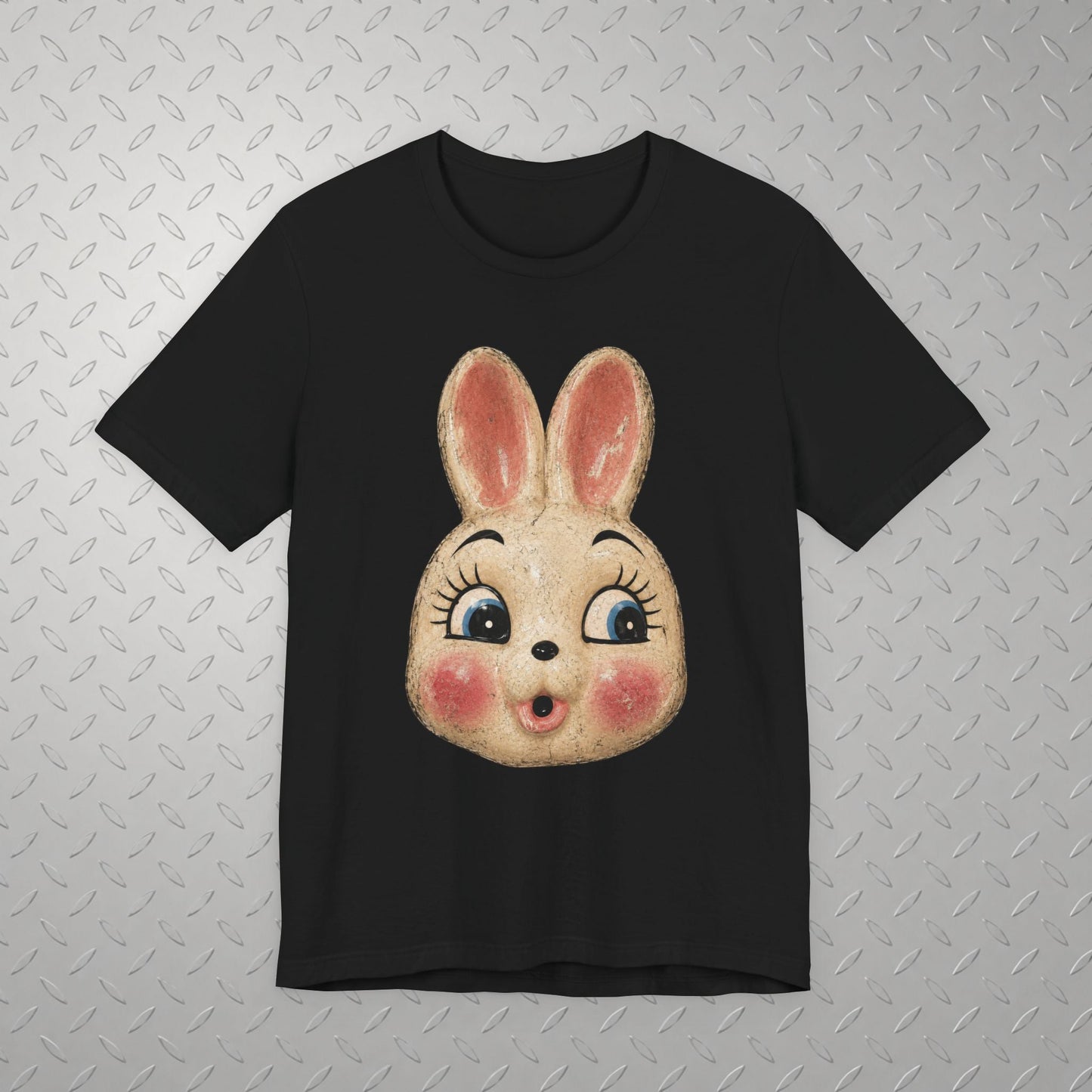 T-Shirt - Vintage Bunny Mask Shirt | Halloween | Goth/Gothic | Pullover Hoodie from SHIRT MONSTERS