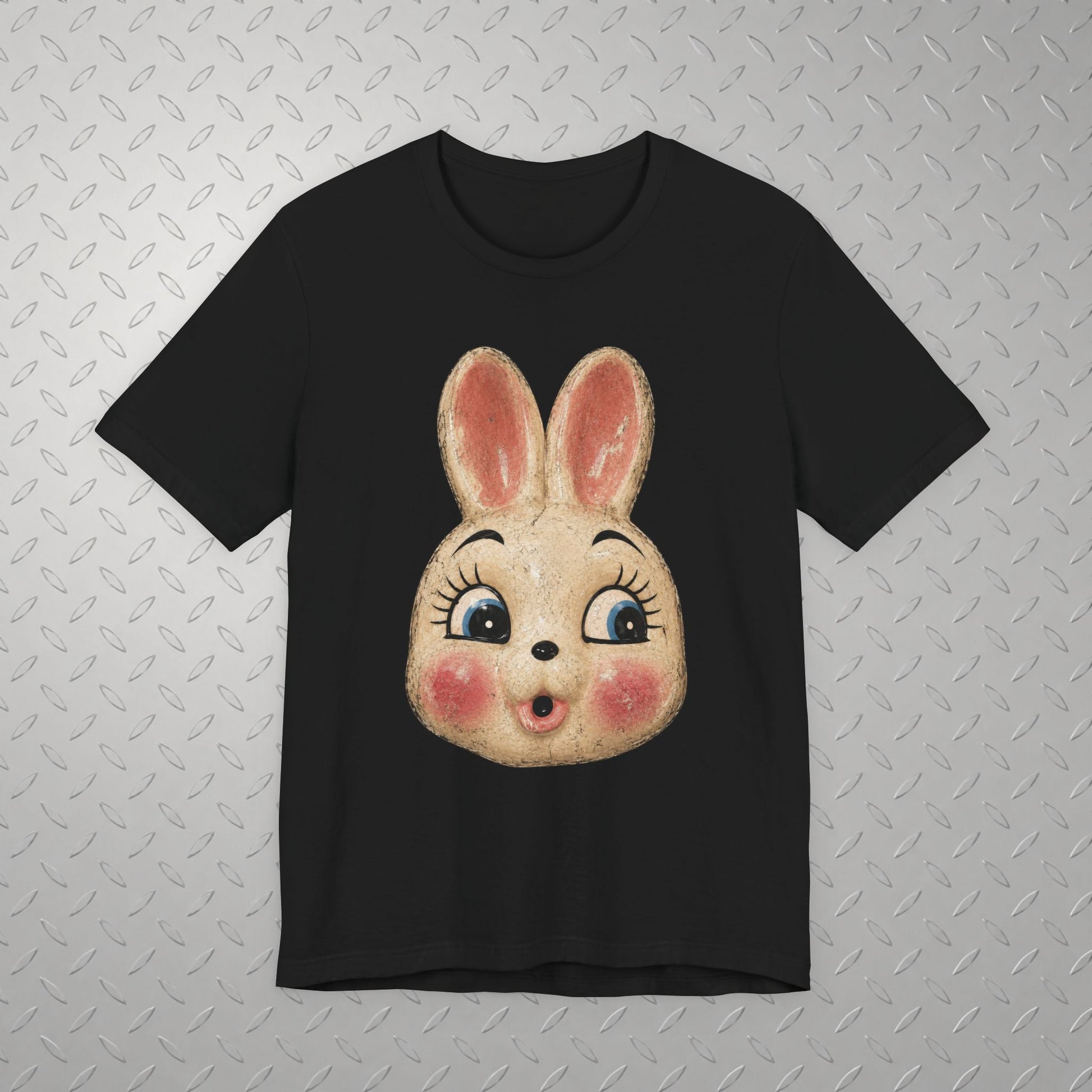 T-Shirt - Vintage Bunny Mask Shirt | Halloween | Goth/Gothic | Pullover Hoodie from SHIRT MONSTERS