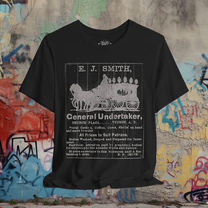 T-Shirt - VINTAGE UNDERTAKER SHIRT - Soft Cotton T-shirt - Punk Goth Horror Macabre Tee from Crypto Zoo Tees