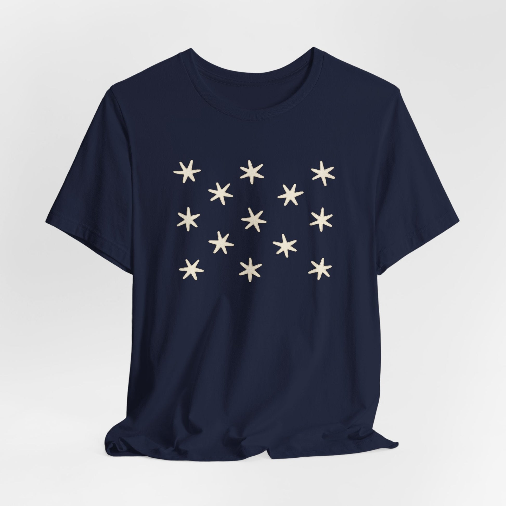 T-Shirt - Washington Flag - Bella + Canvas 3001 - CUSTOM from SHIRT MONSTERS