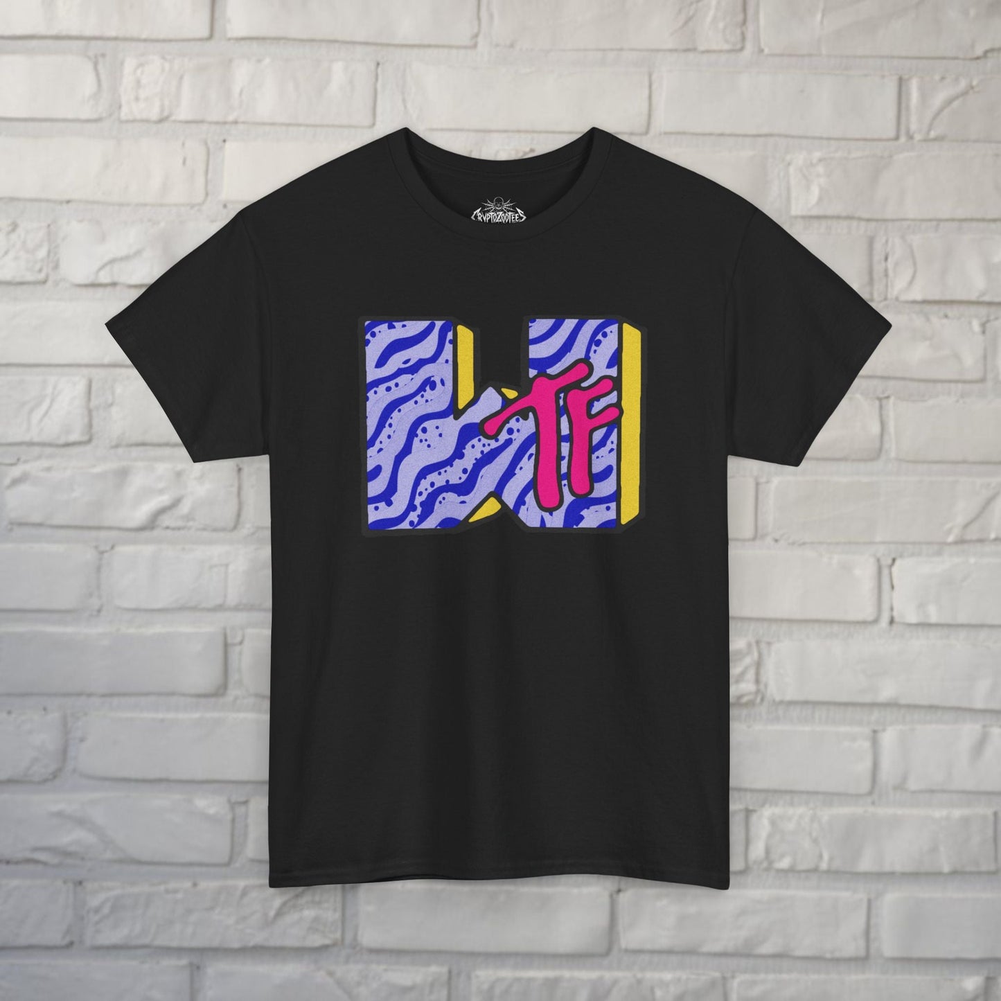 T-Shirt - WTF MTV Parody Shirt | Funny | Unisex Heavy Cotton - Gildan 5000 from Crypto Zoo Tees