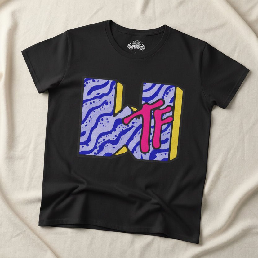 T-Shirt - WTF MTV Parody Tee | Funny | Ladies Tee - Gildan 5000L from Crypto Zoo Tees